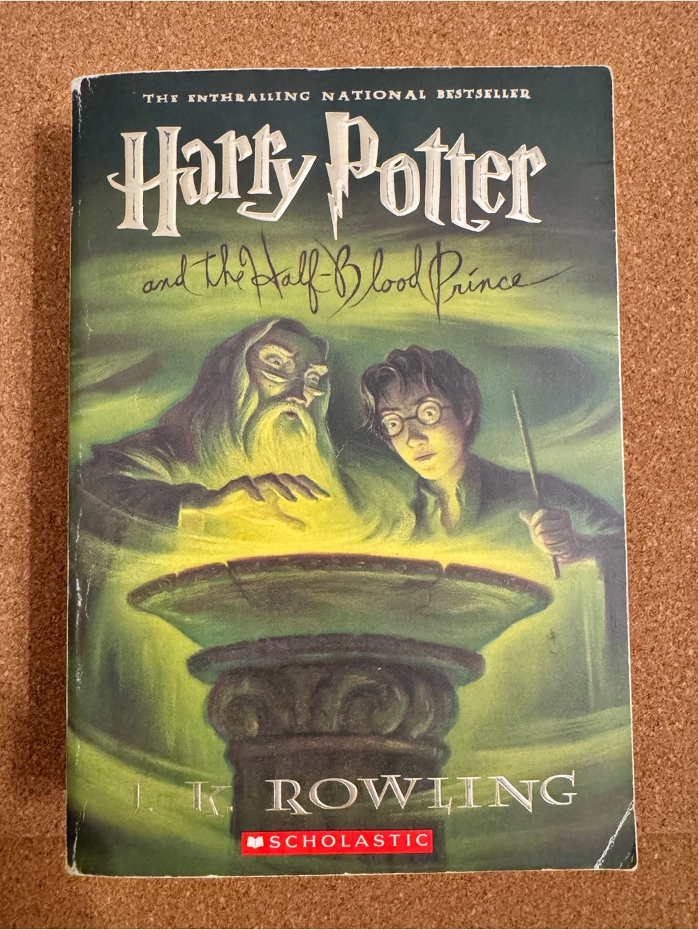 Harry Potter and the Half-Blood Prince paperback book
